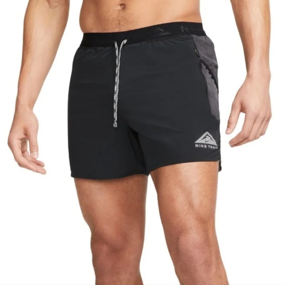 Nike Men's Trail Second Sunrise Dri-Fit 5" Brief-Lined Running Shorts